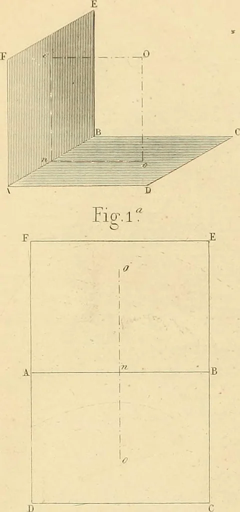 An illustration from The practical draughtsman's book of industrial design, and machinist's and engineer's drawing companion: forming a complete course of mechanical, engineering, and architectural drawing, 1866, leaf 237