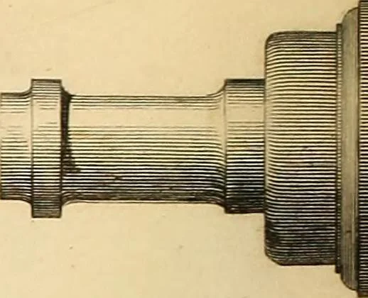 An illustration from The practical draughtsman's book of industrial design, and machinist's and engineer's drawing companion: forming a complete course of mechanical, engineering, and architectural drawing, 1866, leaf 273