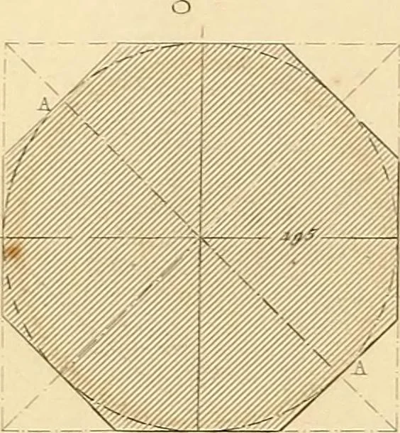 An illustration from The practical draughtsman's book of industrial design, and machinist's and engineer's drawing companion: forming a complete course of mechanical, engineering, and architectural drawing, 1866, leaf 273
