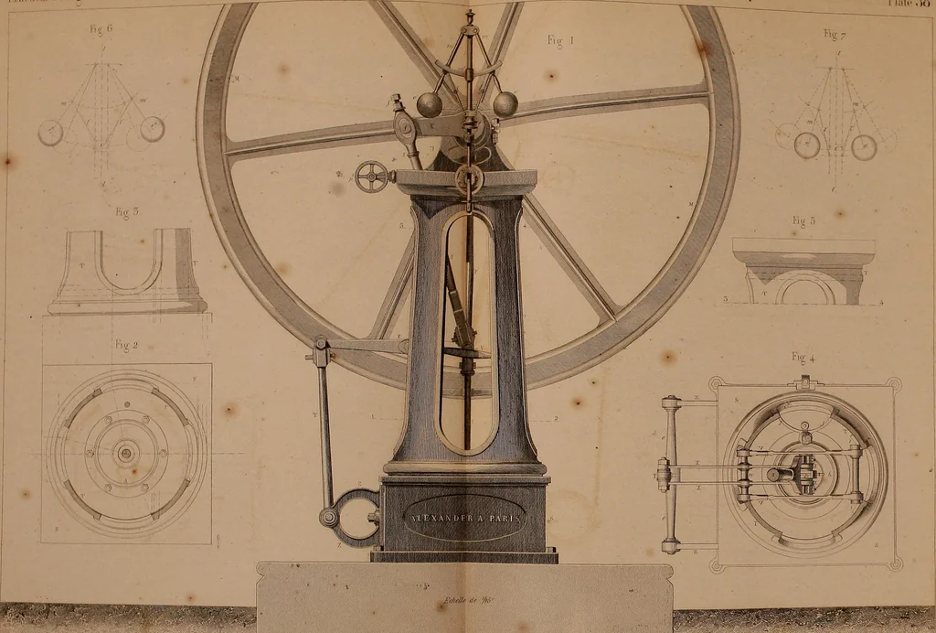 An illustration from The practical draughtsman's book of industrial design, and machinist's and engineer's drawing companion: forming a complete course of mechanical, engineering, and architectural drawing, 1866, leaf 427