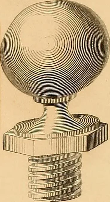 An illustration from The practical draughtsman's book of industrial design, and machinist's and engineer's drawing companion: forming a complete course of mechanical, engineering, and architectural drawing, 1866, leaf 450