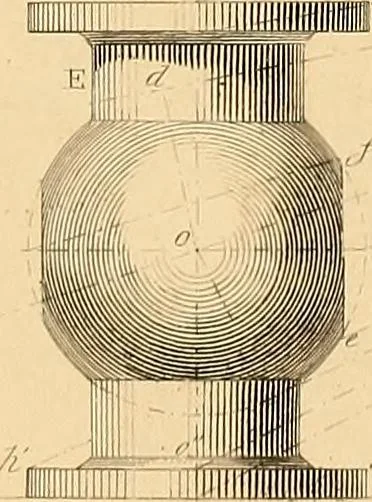 An illustration from The practical draughtsman's book of industrial design, and machinist's and engineer's drawing companion: forming a complete course of mechanical, engineering, and architectural drawing, 1866, leaf 456