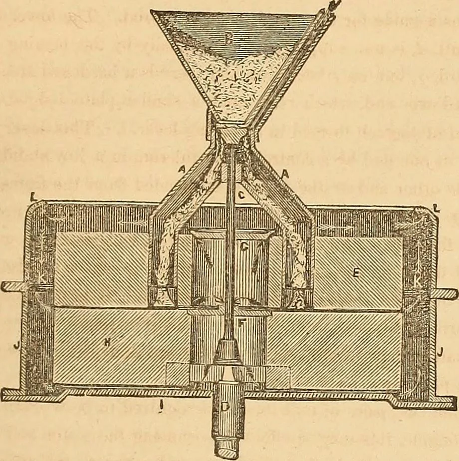 An illustration from The practical draughtsman's book of industrial design and machinist's and engineer's drawing companion : forming a complete course of mechanical, engineering, and architectural drawing, 1863, leaf 176
