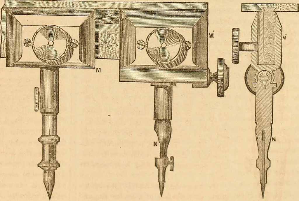 An illustration from The practical draughtsman's book of industrial design and machinist's and engineer's drawing companion : forming a complete course of mechanical, engineering, and architectural drawing, 1863, leaf 198