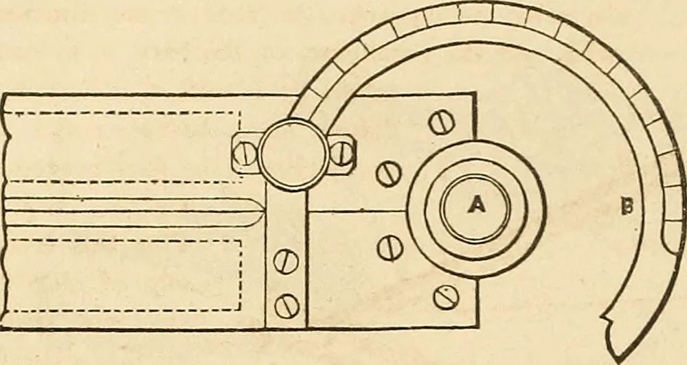 An illustration from The practical draughtsman's book of industrial design and machinist's and engineer's drawing companion : forming a complete course of mechanical, engineering, and architectural drawing, 1863, leaf 203