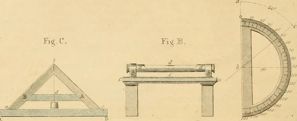 An illustration from The practical draughtsman's book of industrial design and machinist's and engineer's drawing companion : forming a complete course of mechanical, engineering, and architectural drawing, 1863, leaf 207