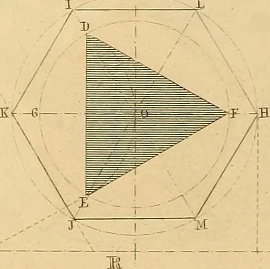 An illustration from The practical draughtsman's book of industrial design and machinist's and engineer's drawing companion : forming a complete course of mechanical, engineering, and architectural drawing, 1863, leaf 207
