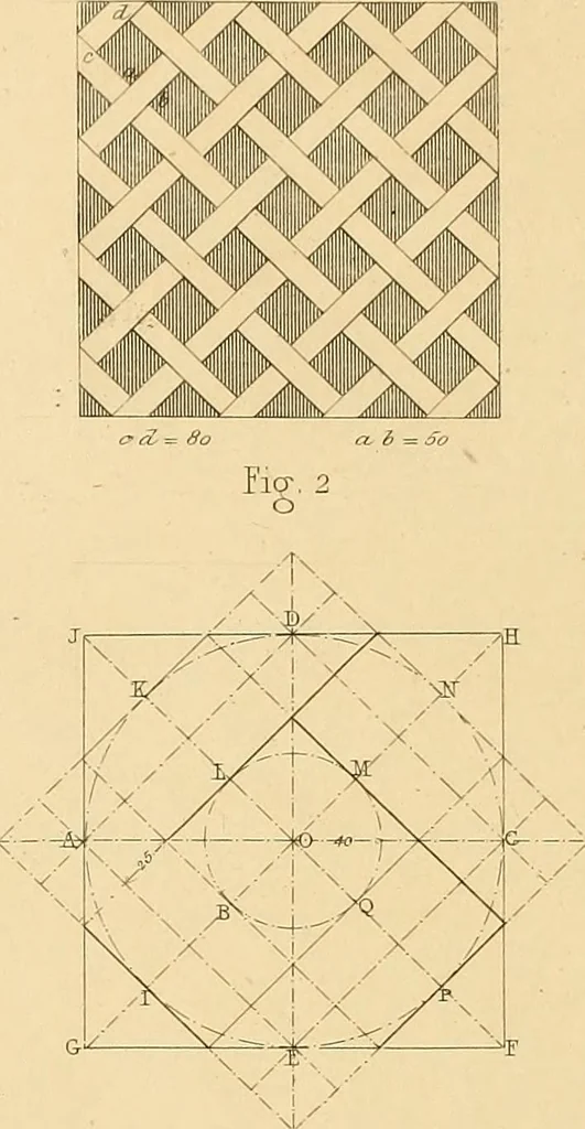 An illustration from The practical draughtsman's book of industrial design and machinist's and engineer's drawing companion : forming a complete course of mechanical, engineering, and architectural drawing, 1863, leaf 211