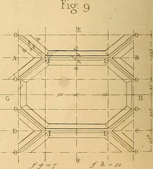 An illustration from The practical draughtsman's book of industrial design and machinist's and engineer's drawing companion : forming a complete course of mechanical, engineering, and architectural drawing, 1863, leaf 211