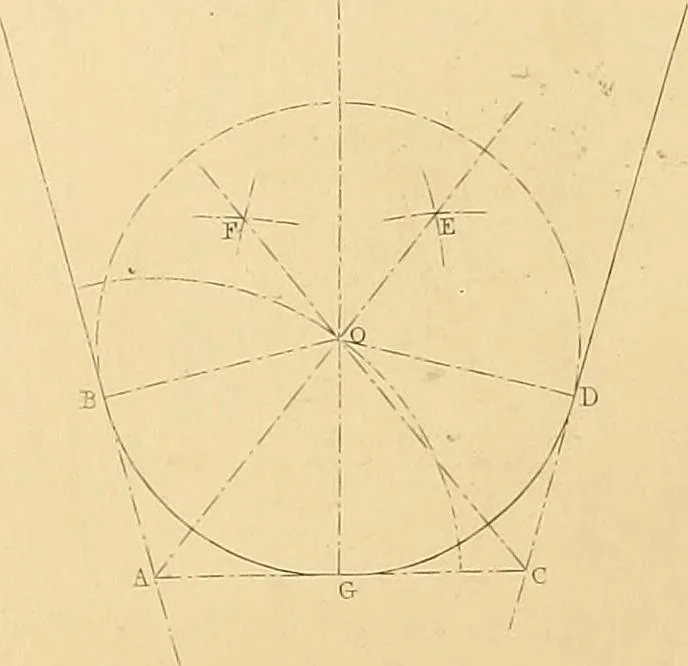 An illustration from The practical draughtsman's book of industrial design and machinist's and engineer's drawing companion : forming a complete course of mechanical, engineering, and architectural drawing, 1863, leaf 215