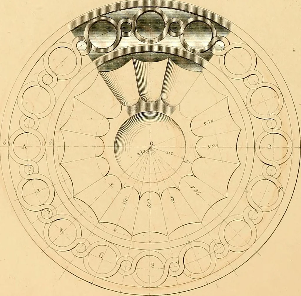 An illustration from The practical draughtsman's book of industrial design and machinist's and engineer's drawing companion : forming a complete course of mechanical, engineering, and architectural drawing, 1863, leaf 219