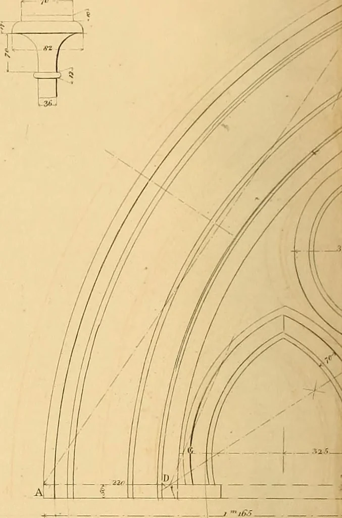 An illustration from The practical draughtsman's book of industrial design and machinist's and engineer's drawing companion : forming a complete course of mechanical, engineering, and architectural drawing, 1863, leaf 219