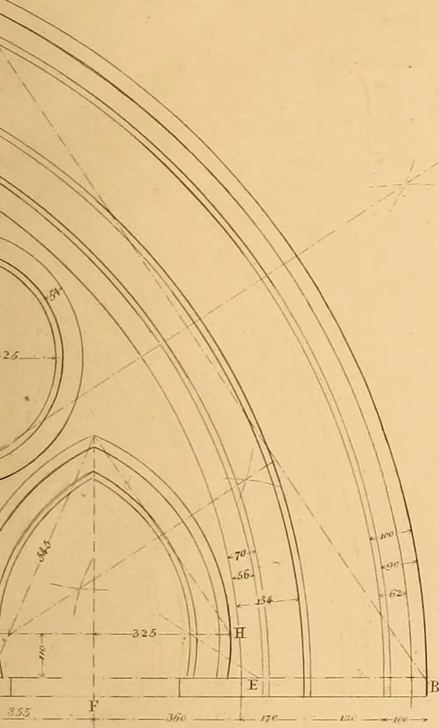 An illustration from The practical draughtsman's book of industrial design and machinist's and engineer's drawing companion : forming a complete course of mechanical, engineering, and architectural drawing, 1863, leaf 220