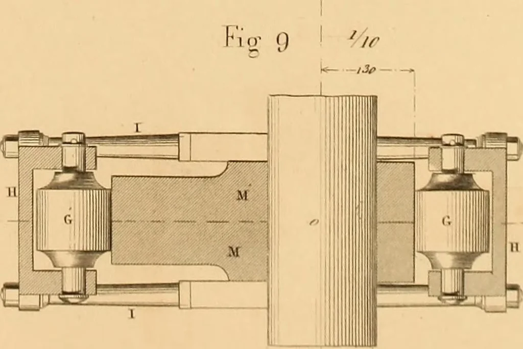 An illustration from The practical draughtsman's book of industrial design and machinist's and engineer's drawing companion : forming a complete course of mechanical, engineering, and architectural drawing, 1863, leaf 304