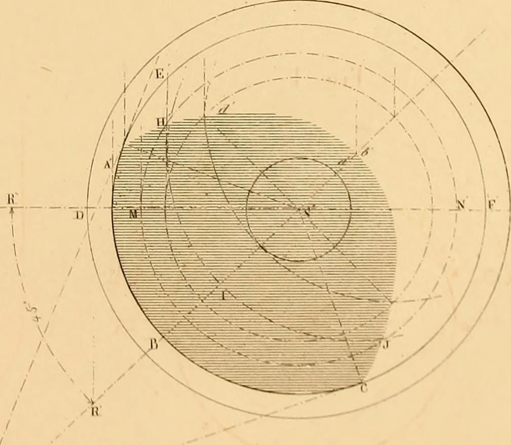 An illustration from The practical draughtsman's book of industrial design and machinist's and engineer's drawing companion : forming a complete course of mechanical, engineering, and architectural drawing, 1863, leaf 312