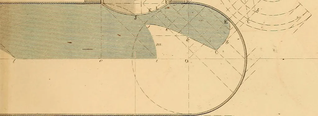 An illustration from The practical draughtsman's book of industrial design and machinist's and engineer's drawing companion : forming a complete course of mechanical, engineering, and architectural drawing, 1863, leaf 328