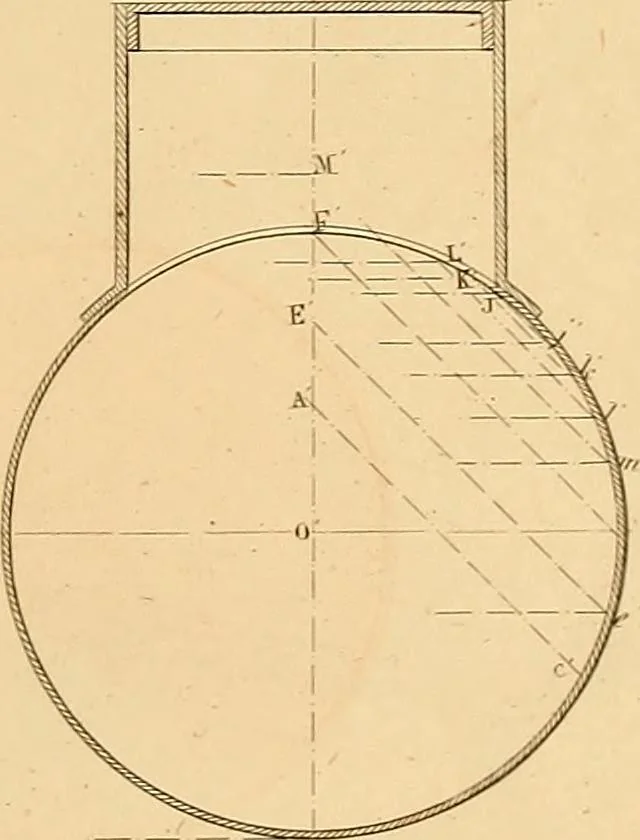 An illustration from The practical draughtsman's book of industrial design and machinist's and engineer's drawing companion : forming a complete course of mechanical, engineering, and architectural drawing, 1863, leaf 328