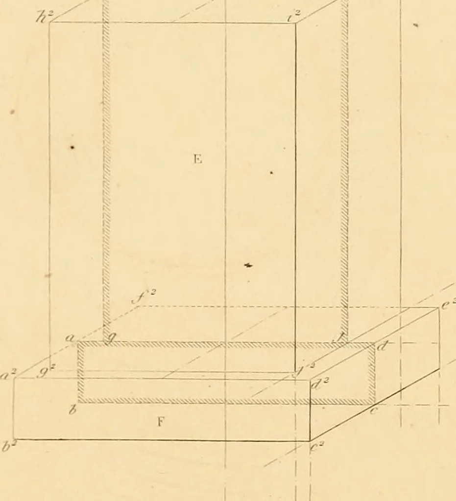 An illustration from The practical draughtsman's book of industrial design and machinist's and engineer's drawing companion : forming a complete course of mechanical, engineering, and architectural drawing, 1863, leaf 367