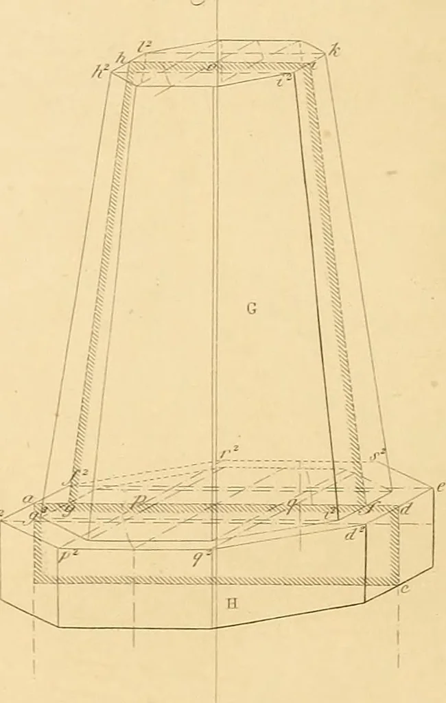 An illustration from The practical draughtsman's book of industrial design and machinist's and engineer's drawing companion : forming a complete course of mechanical, engineering, and architectural drawing, 1863, leaf 367