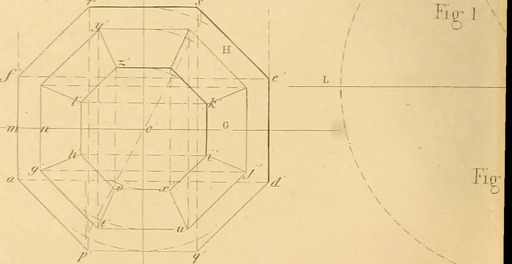 An illustration from The practical draughtsman's book of industrial design and machinist's and engineer's drawing companion : forming a complete course of mechanical, engineering, and architectural drawing, 1863, leaf 367