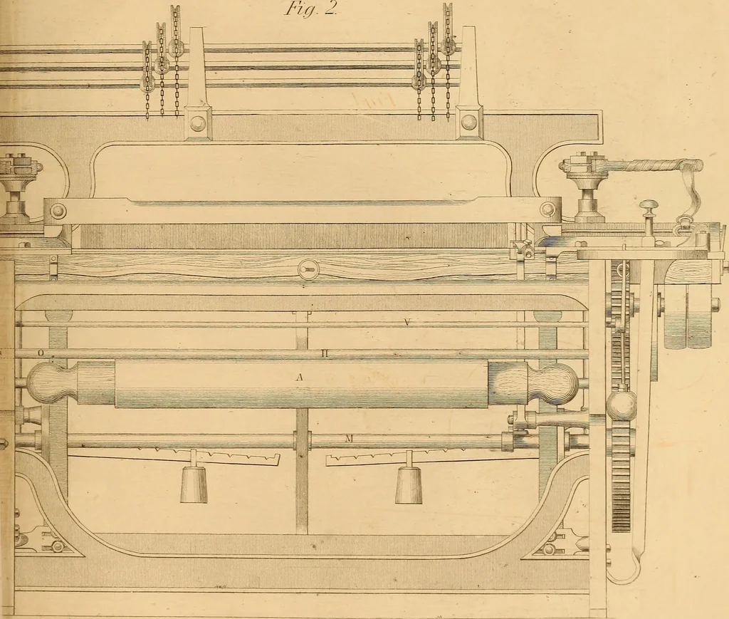 An illustration from The practical draughtsman's book of industrial design and machinist's and engineer's drawing companion : forming a complete course of mechanical, engineering, and architectural drawing, 1863, leaf 406