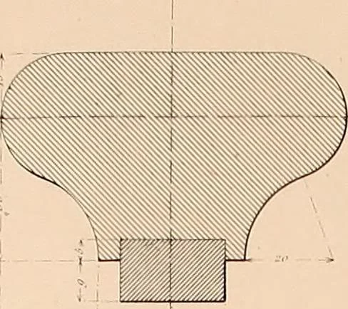An illustration from The practical draughtsman's book of industrial design, and machinist's and engineer's drawing companion: forming a complete course of mechanical, engineering, and architectural drawing, 1854, leaf 16