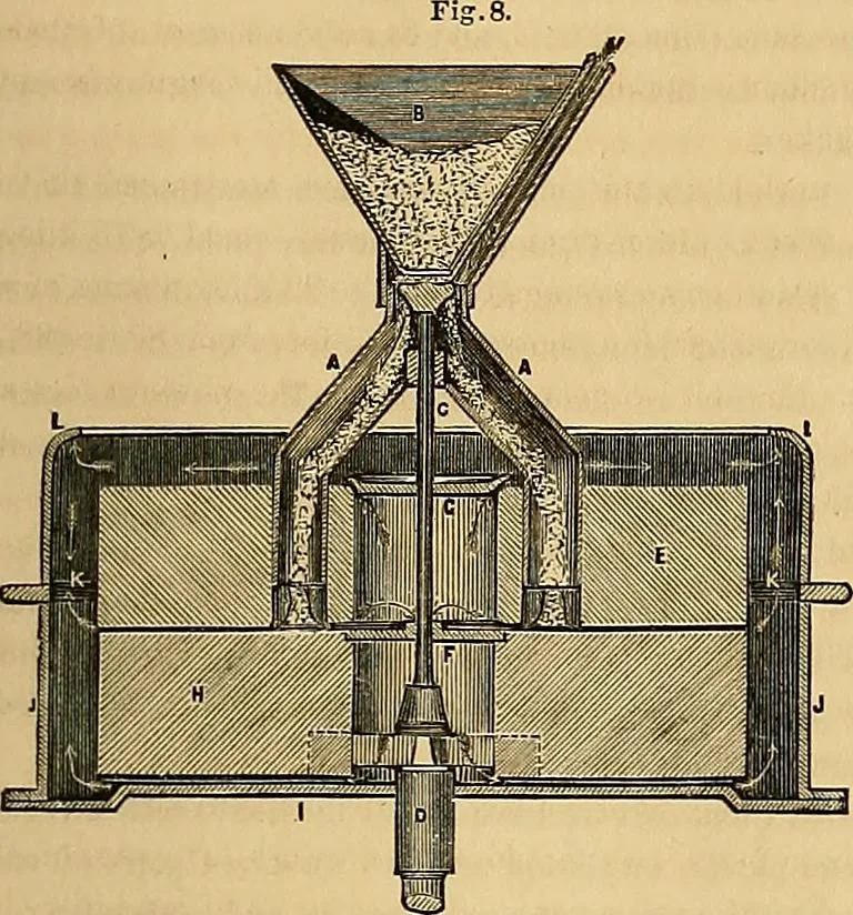 An illustration from The practical draughtsman's book of industrial design, and machinist's and engineer's drawing companion: forming a complete course of mechanical, engineering, and architectural drawing, 1854, leaf 266