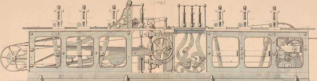 An illustration from The practical draughtsman's book of industrial design, and machinist's and engineer's drawing companion: forming a complete course of mechanical, engineering, and architectural drawing, 1854, leaf 286