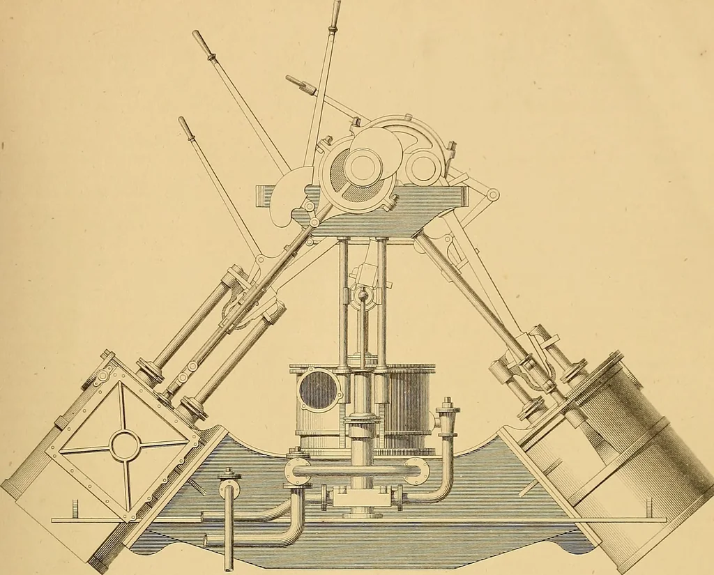 An illustration from The practical draughtsman's book of industrial design, and machinist's and engineer's drawing companion: forming a complete course of mechanical, engineering, and architectural drawing, 1854, leaf 294