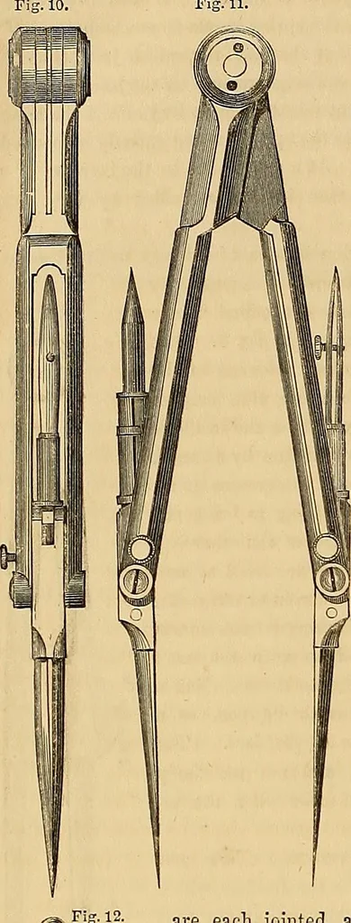 An illustration from The practical draughtsman's book of industrial design, and machinist's and engineer's drawing companion: forming a complete course of mechanical, engineering, and architectural drawing, 1854, leaf 307