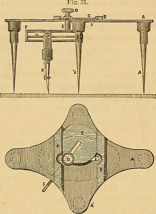 An illustration from The practical draughtsman's book of industrial design, and machinist's and engineer's drawing companion: forming a complete course of mechanical, engineering, and architectural drawing, 1854, leaf 310