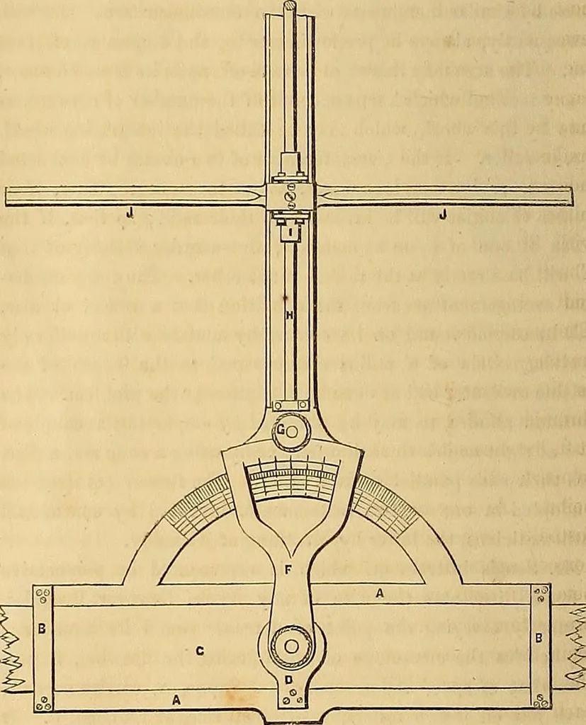An illustration from The practical draughtsman's book of industrial design, and machinist's and engineer's drawing companion: forming a complete course of mechanical, engineering, and architectural drawing, 1854, leaf 313
