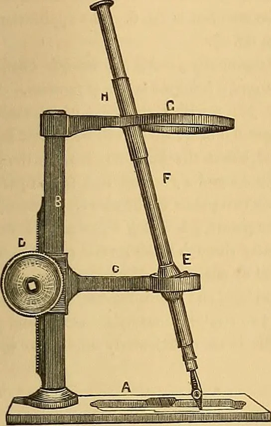 An illustration from The practical draughtsman's book of industrial design, and machinist's and engineer's drawing companion: forming a complete course of mechanical, engineering, and architectural drawing, 1854, leaf 42