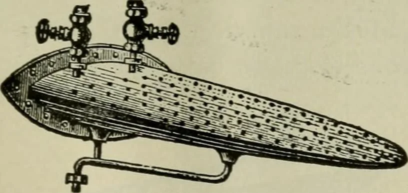 An illustration from Practical dry cleaner, scourer and garment dyer, comprising dry, chemical or French cleaning : purification of benzine, removal of stains or spotting, wet cleaning, including the cleaning of Palm Beach suits and other summer fabrics, 1919, leaf 230