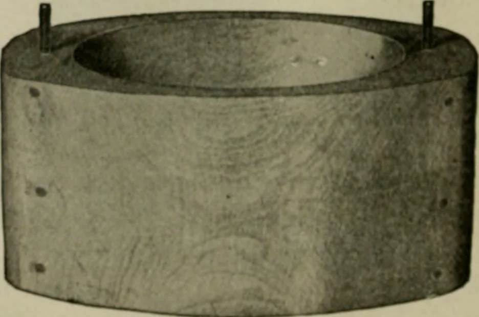 An illustration from Practical dry cleaner, scourer and garment dyer, comprising dry, chemical or French cleaning : purification of benzine, removal of stains or spotting, wet cleaning, including the cleaning of Palm Beach suits and other summer fabrics, 1919, leaf 299