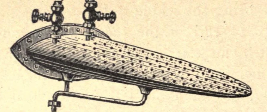 An illustration from The practical dry cleaner, scourer, and garment dyer : comprising dry or chemical cleaning; purification of benzine .., 1907, leaf 154