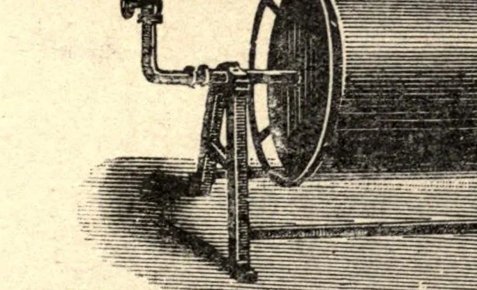 An illustration from The practical dry cleaner, scourer, and garment dyer : comprising dry or chemical cleaning; purification of benzine .., 1907, leaf 159