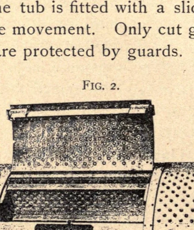 An illustration from The practical dry cleaner, scourer, and garment dyer : comprising dry or chemical cleaning; purification of benzine .., 1907, leaf 50