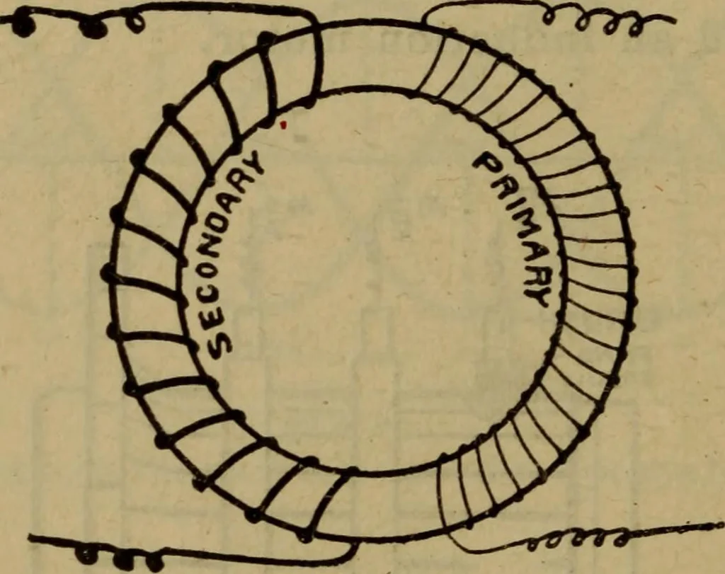 An illustration from Practical electricity .. with questions and answers, 1911, leaf 237