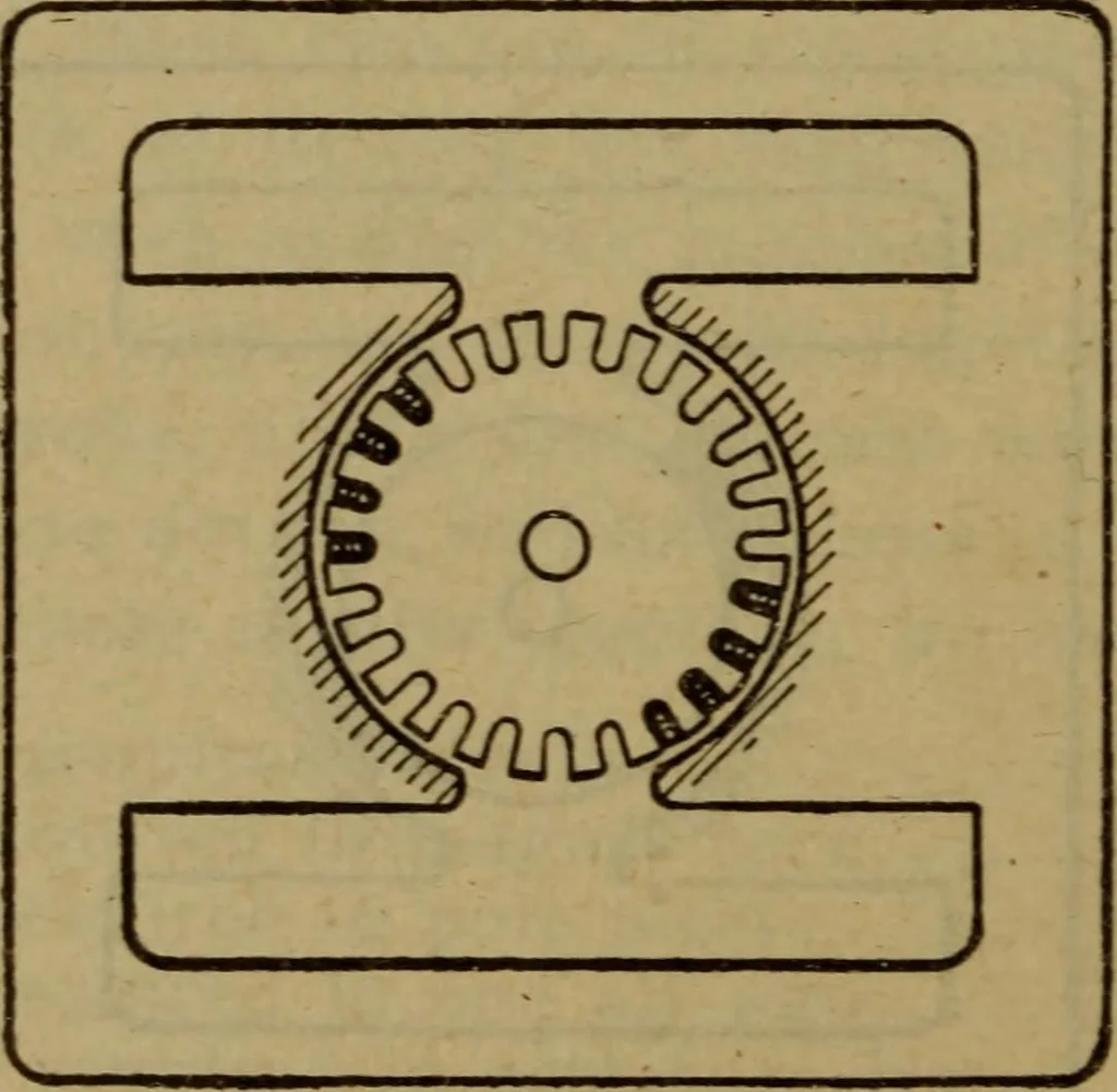 An illustration from Practical electricity .. with questions and answers, 1911, leaf 77