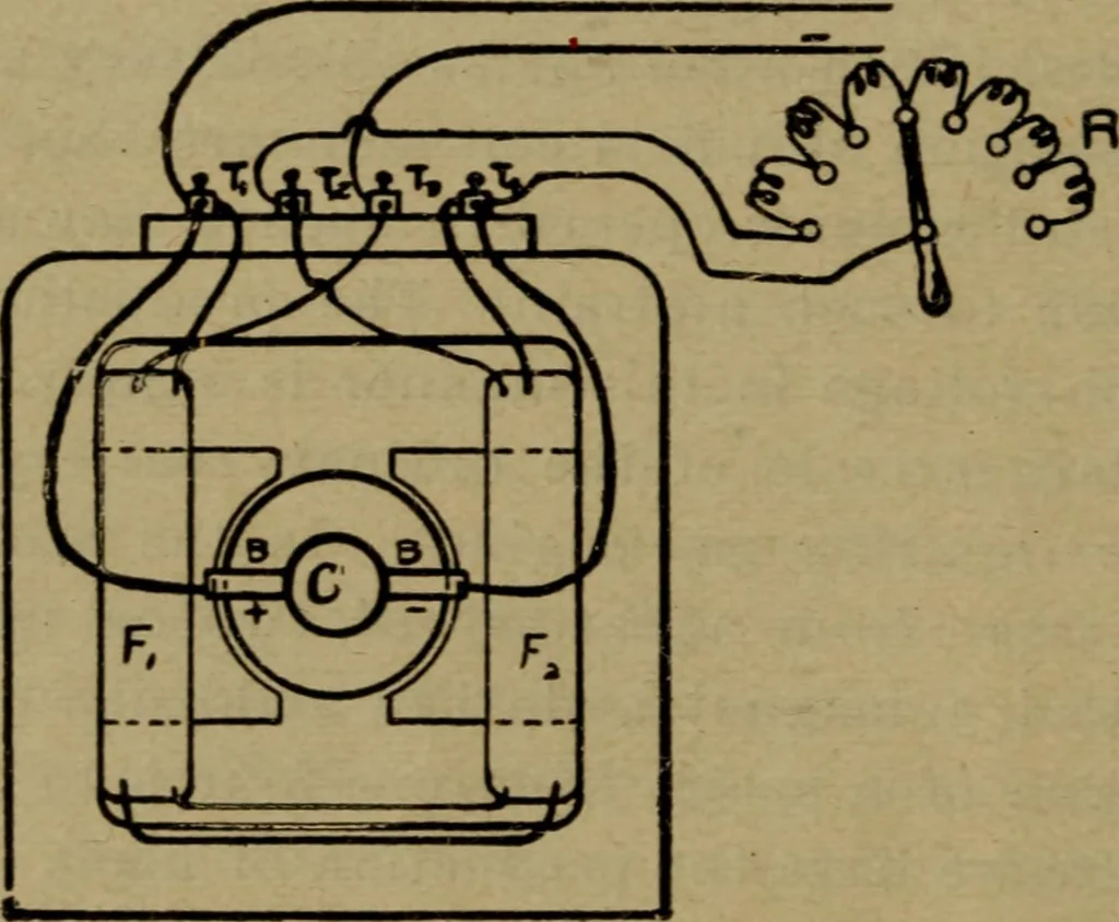 An illustration from Practical electricity, with questions and answers, 1901, leaf 193