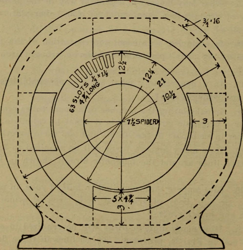 An illustration from Practical electricity, with questions and answers, 1901, leaf 93