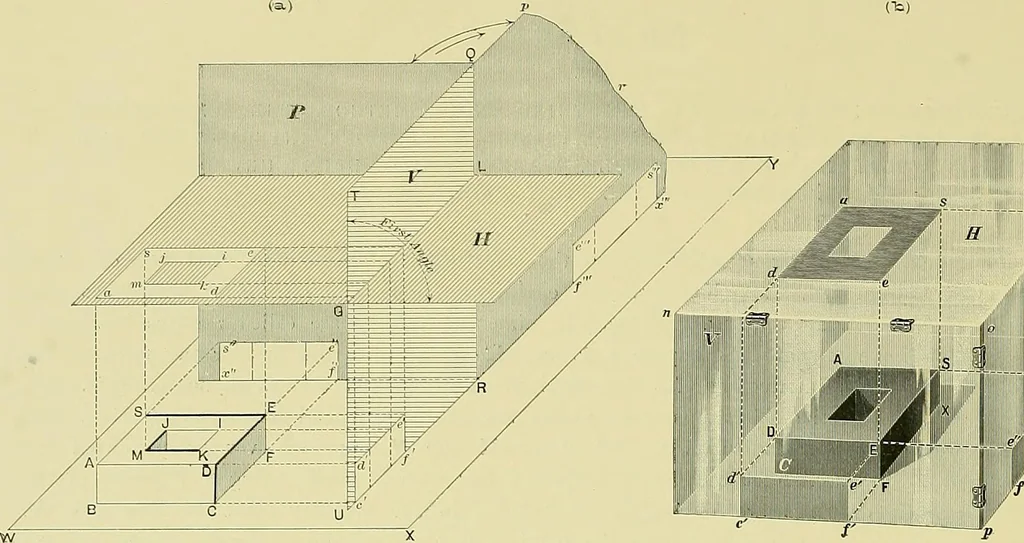 An illustration from Practical engineering drawing and third angle projection, for students in scientific, technical and manual training schools and for ... draughtsmen .., 1897, leaf 113