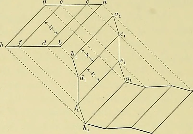 An illustration from Practical engineering drawing and third angle projection, for students in scientific, technical and manual training schools and for ... draughtsmen .., 1897, leaf 133