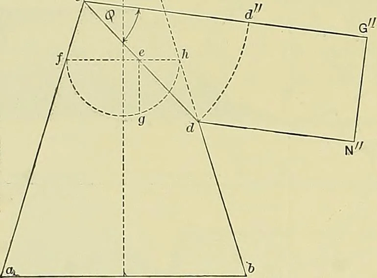 An illustration from Practical engineering drawing and third angle projection, for students in scientific, technical and manual training schools and for ... draughtsmen .., 1897, leaf 147