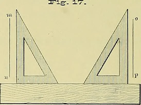 An illustration from Practical engineering drawing and third angle projection, for students in scientific, technical and manual training schools and for ... draughtsmen .., 1897, leaf 19