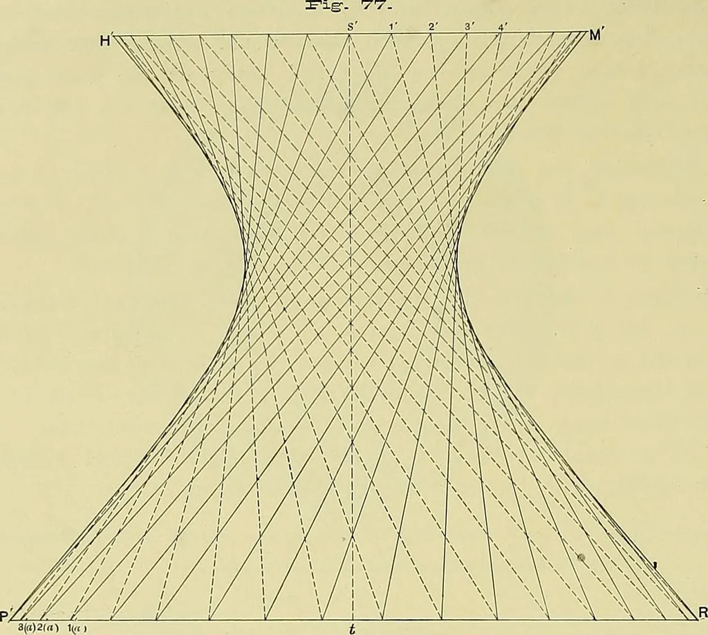 An illustration from Practical engineering drawing and third angle projection, for students in scientific, technical and manual training schools and for ... draughtsmen .., 1897, leaf 43