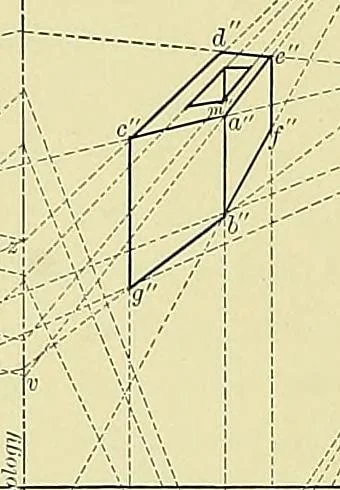 An illustration from Practical engineering drawing and third angle projection, for students in scientific, technical and manual training schools and for ... draughtsmen .., 1897, leaf 57