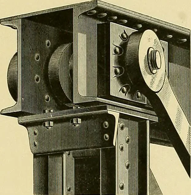 An illustration from Practical engineering drawing and third angle projection, for students in scientific, technical and manual training schools and for ... draughtsmen .., 1897, leaf 8