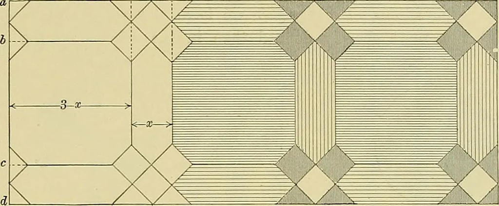 An illustration from Practical engineering drawing and third angle projection, for students in scientific, technical and manual training schools and for ... draughtsmen .., 1897, leaf 90